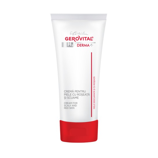 Gerovital H3 Derma+ Crema piele cu rosata , scuamare x 50 ml