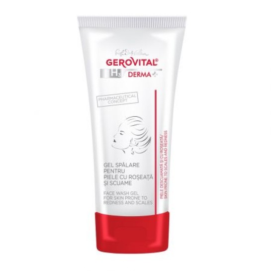 Gerovital H3 Derma+ Gel spalare piele rosie x 150 ml