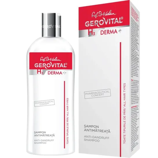 Gerovital H3 Derma+ Sampon antimatreata x 200 ml