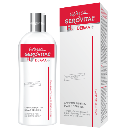 Gerovital GH3 Derma+ Sampon scalp sensibil x 200 ml