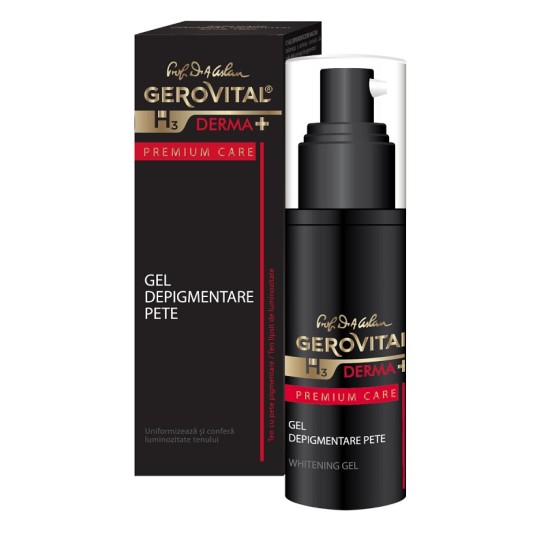 Gerovital H3 Derma+PC Gel depigmentare pete x 30 ml