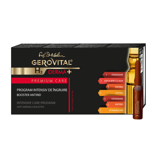 Gerovital H3 Derma+PC Program intensiv de ingrijire