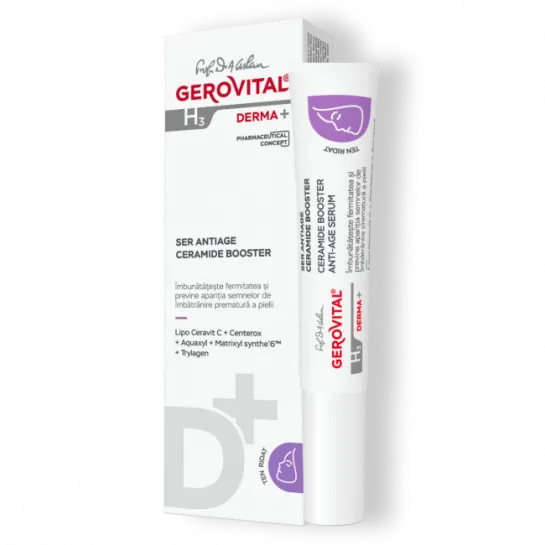 Gerovital H3 Derma+ Ser age ceramide booster x 15 ml