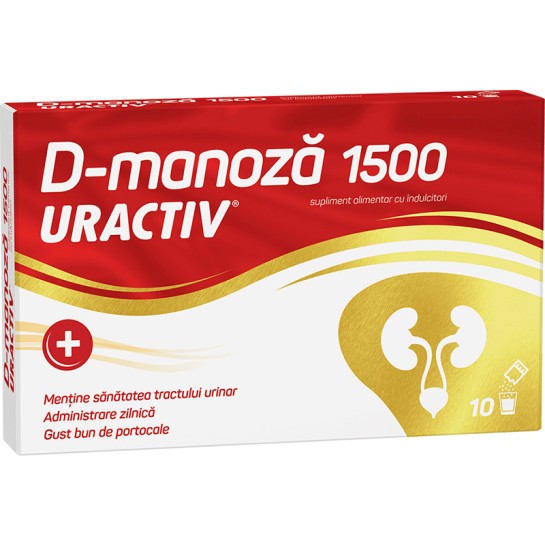 Uractiv D-Manoza x 10 plicuri