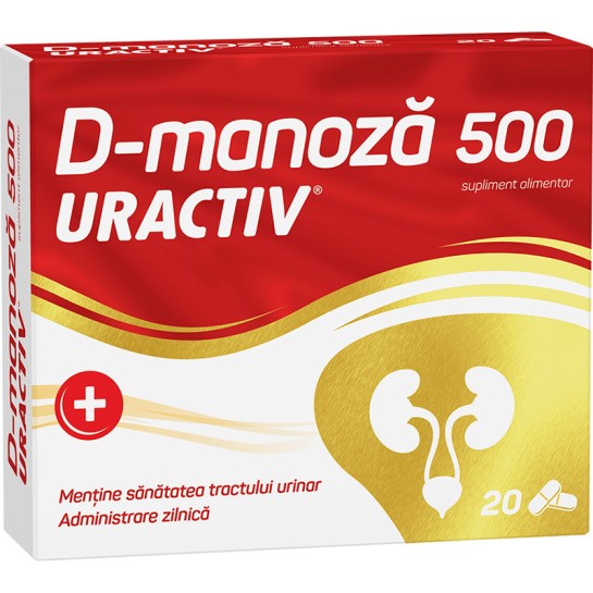 Uractiv D-Manoza x 20 capsule