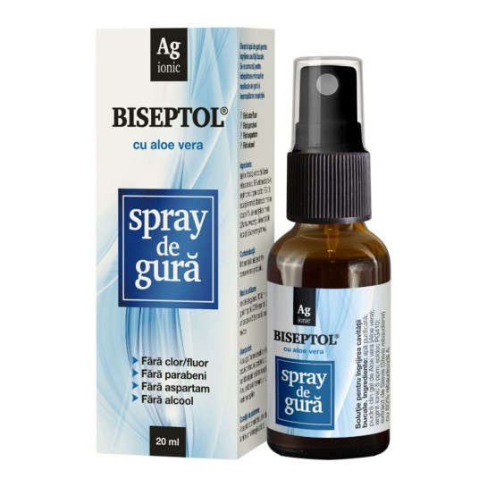 Biseptol Spray de gura cu Aloe Vera x 20ml