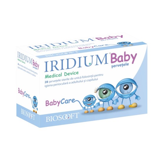 Iridium Baby servetele x 28 bucati