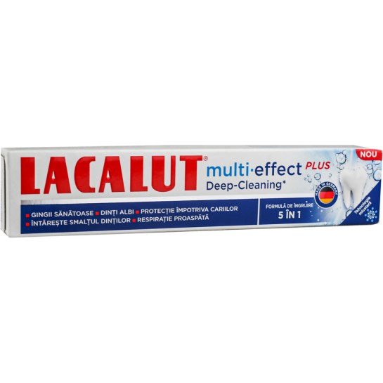 Lacalut Multi-Effect Plus Deep-Cleaning pasta 75ml