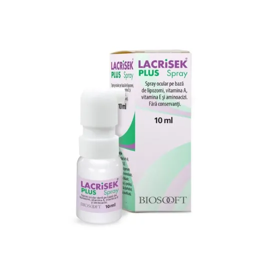 Lacrisek Plus spray ocular x 10ml