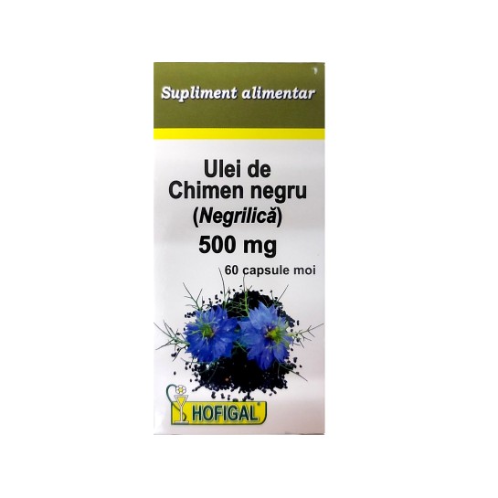 Ulei de Negrilica 500mg x 60 comprimate