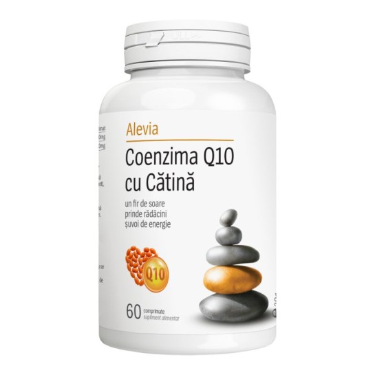 Alevia Coenzima Q10 cu catina x 60 comprimate