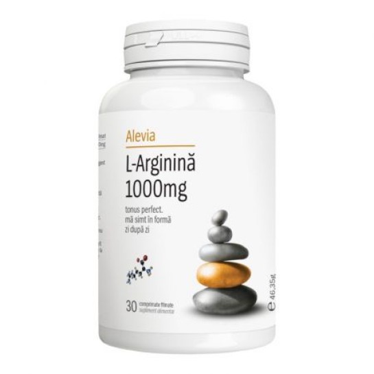 Alevia L-arginina 1000 mg x 30 comprimate