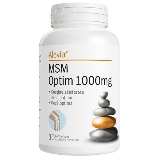 Alevia MSM Optim 1000 mg x 30 comprimate