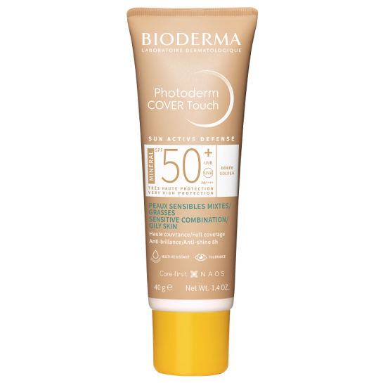 Bioderma Photoderm Cover Touch SPF50+ Auriu x 40gr