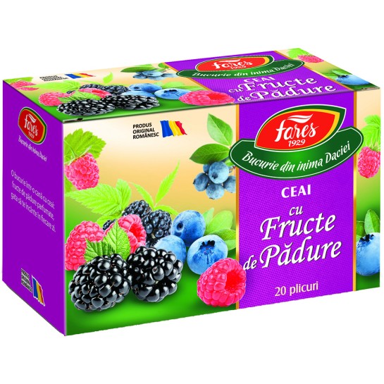 Ceai fructe de padure x 20 plicuri