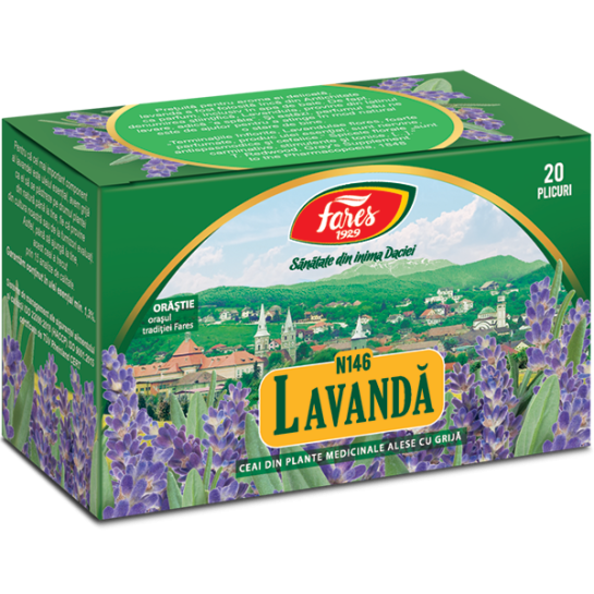 Ceai lavanda x 20 plicuri