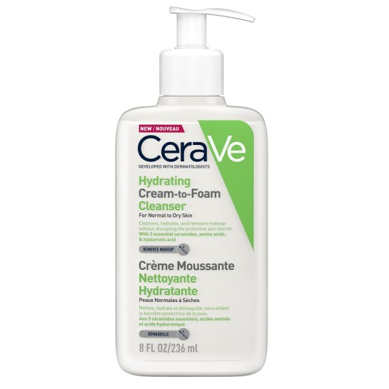 Cerave crema de curatare spumanta si hidratanta x 236ml