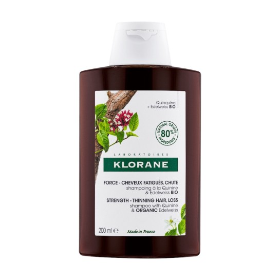 Klorane sampon Chinina si Floare de colt Bio 200ml