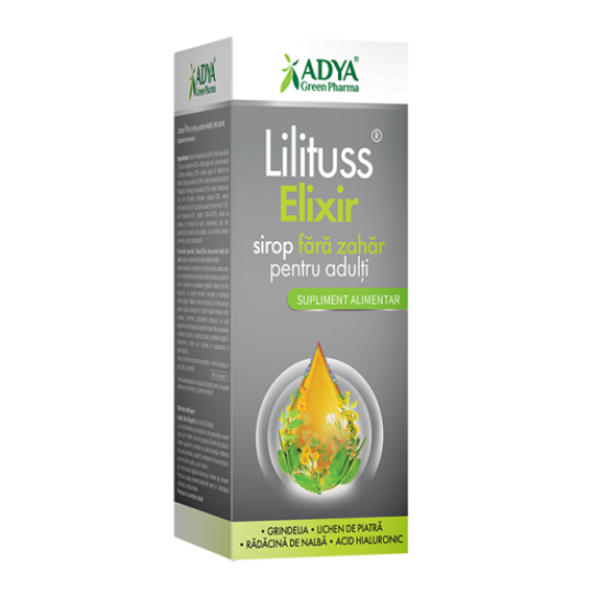 Lilitus Elixir Adulti sirop fara zahar x 200 ml