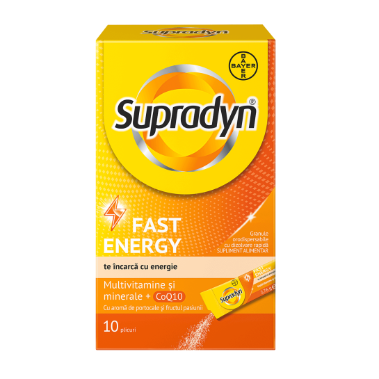 Supradyn Fast Energy x 10 plicuri