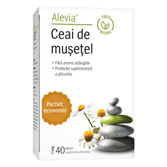 Alevia Ceai musetel x 40 plicuri