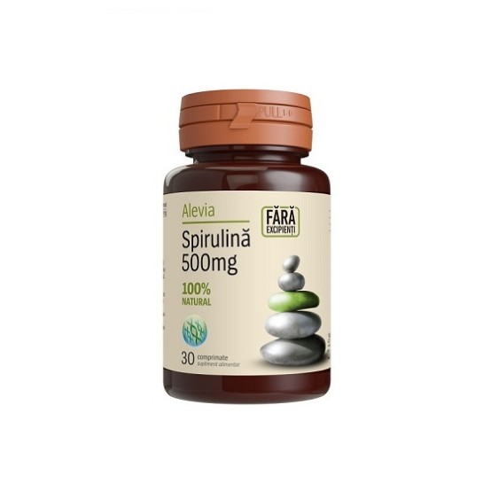 Alevia Spirulina 500 mg x 30 comprimate