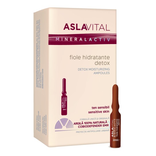 Aslavital Fiole Hidratante Detox 7x2ml