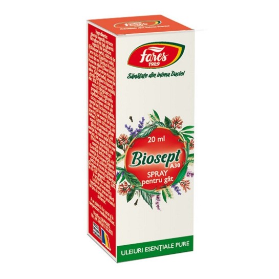 Biosept pentru gat spray x 20 ml