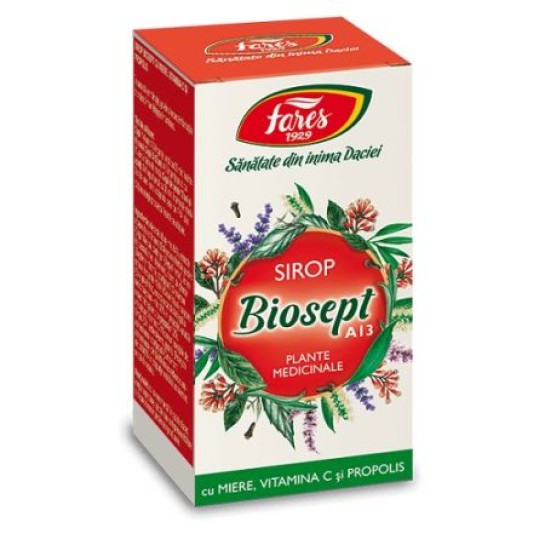 Biosept sirop miere,vitamina C,propolis 100ml