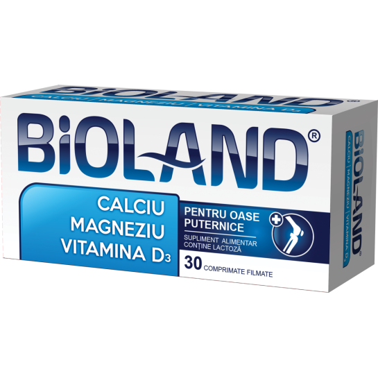 Calciu+Magneziu+Vitamina D3 x 30 comprimate