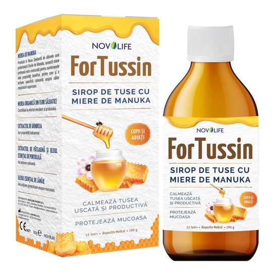 ForTussin sirop de tuse cu miere de Manuka x 180g