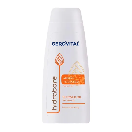 Gerovital Gel de dus Hidratare uleiuri naturale x 400ml