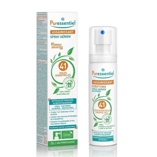 Puressentiel purifying pulverizator purificare aer cu 41 uleiuri esentiale x 200ml