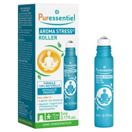 Puressentiel roll-on antistres cu 12 uleiuri esentiale x 5 ml