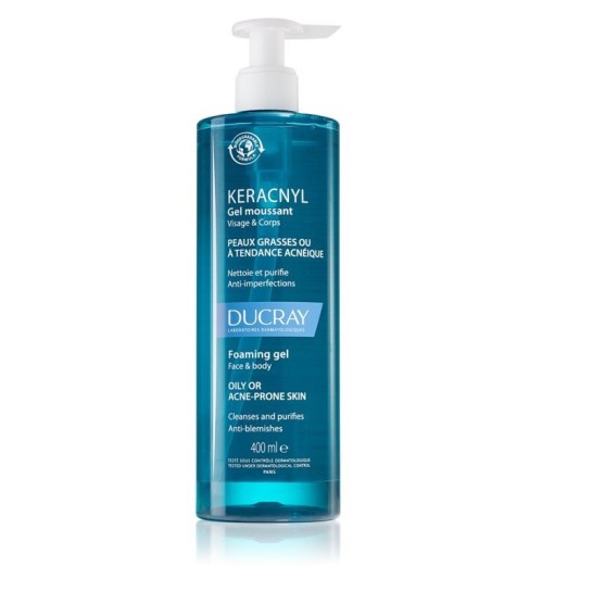 Ducray Keracnyl gel curatare antiacnee x 400ml