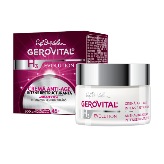 Gerovital H3 Evolution Crema Anti-age Intens 45+ x 50 ml