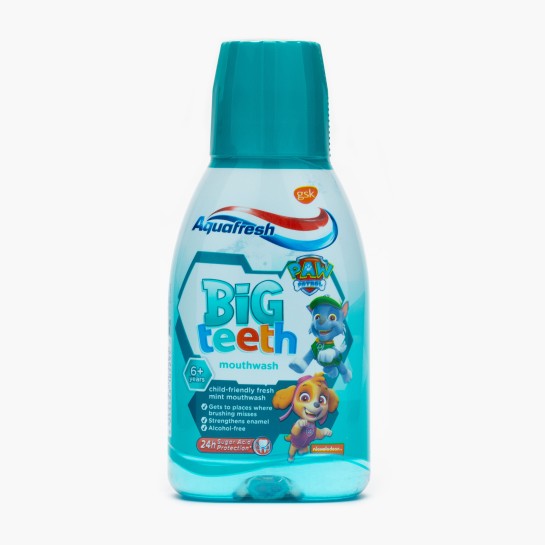 Aquafresh Apa de gura Big Teeth Mint Paw Patrol x 300ml