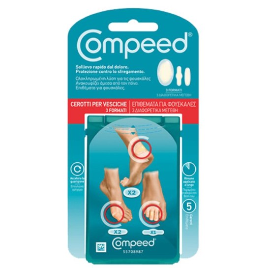 Compeed Plasturi mix pentru basici x 5 bucati