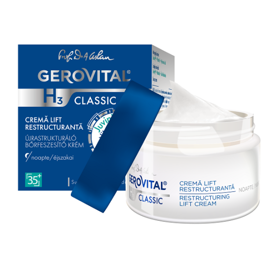 Gerovital H3 Clasic Crema Lift Restructuranta de noapte 50ml