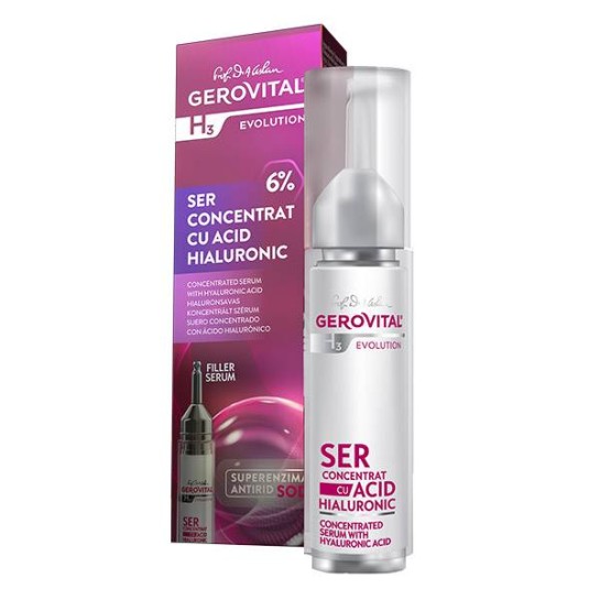 Gerovital H3 Evolution Ser Concentrat Acid Hialuronic