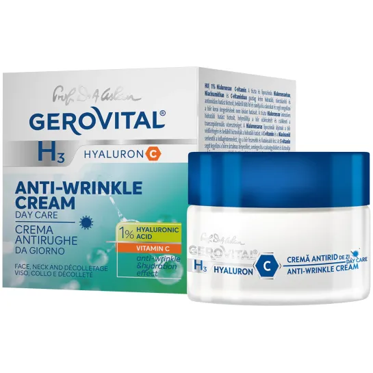 Gerovital H3 Hyaluron Crema Antirid de zi x 50ml