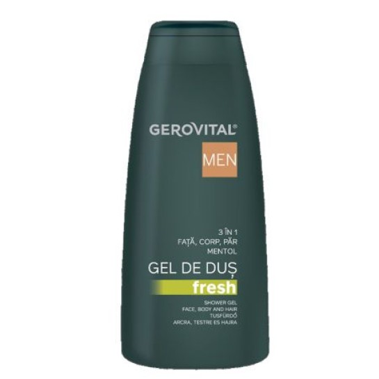 Gerovital H3 Men Gel Dus Fresh x 400ml