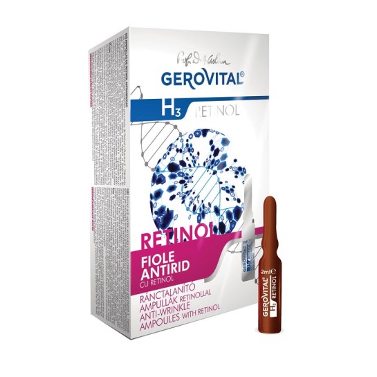 Gerovital H3 Retinol FIole Antirid x 10