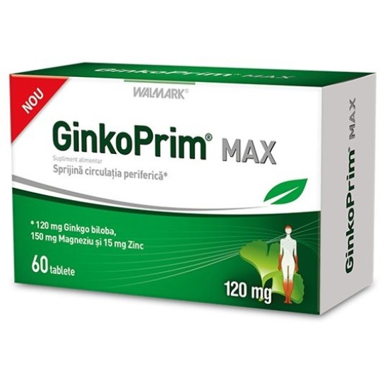 Ginkoprim Max 120mg x 60 capsule