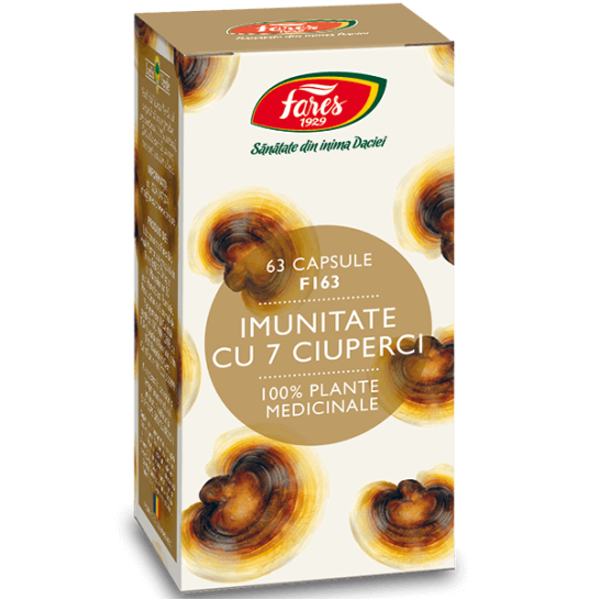 Imunitate Cu 7 ciuperci x 63 capsule