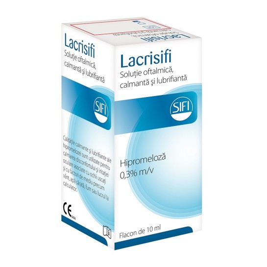 Lacrisifi solutie oftalmica x10ml