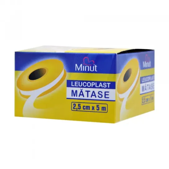 Leucoplast matase Minut 2,5 x 5 x 1 bucata