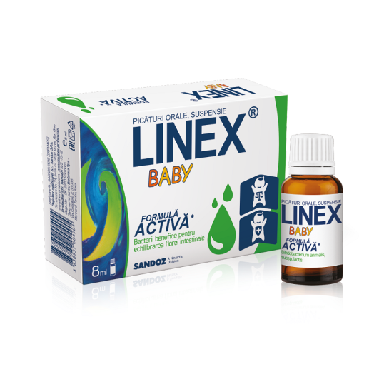 Linex Baby picaturi orale suspensie x 8ml