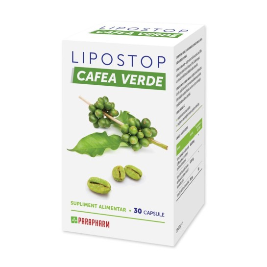 Lipostop cafea verde x 30 capsule