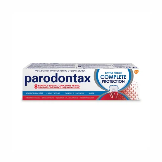 Parodontax pasta dinti complete protection extra fresh x 75 ml